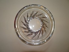 Aschenbecher CIGARETTES SENOUSSI Kristallglas  17,5 cm Ø 926 Gramm