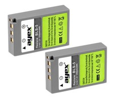 2 x ayex BLS-5 Li-Ion Akku