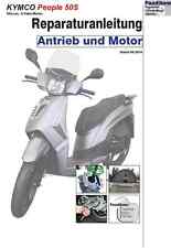 Reparaturanleitung RIS Kymco People 50S, 4T, Antrieb und Motor