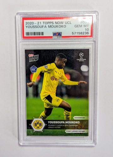 2020 topps now ucl moukoko - topps,