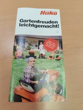 HAKO Rasentraktor Traktor Prospekt Tractor brochure M3