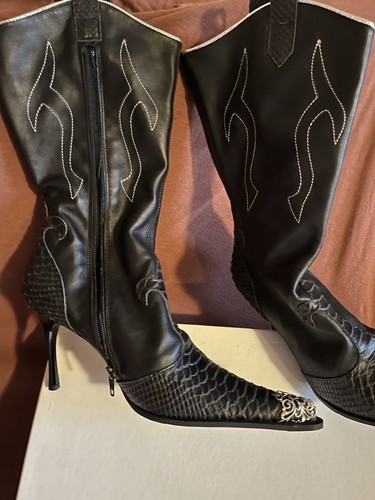 Designer westernstiefel - westernstiefel, 42