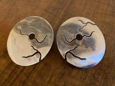 XXL UNIKAT Ohrringe 925 Silber