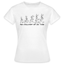 Bugs Bunny Evolution Motiv Zum Ausmalen Frauen T-Shirt