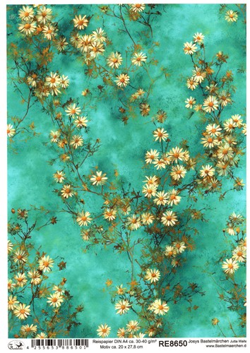 Reispapier din decoupage - din, a4