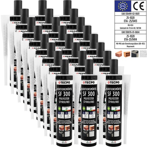 24x injektionsmörtel 300ml - 24x,