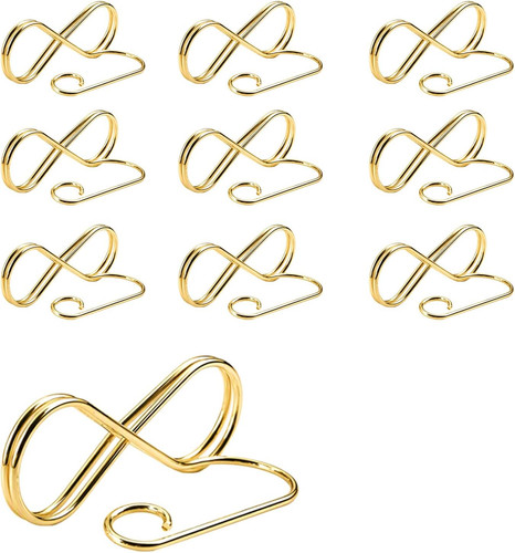 Gold tischkartenhalter form - gold, 8-form