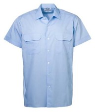 Original Damen Bundeswehr Diensthemd BW Freizeithemd Hemd Uniformhemd Hellblau