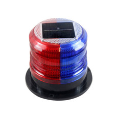 Solar LED Rundumleuchte Magnet Warnleuchte Blinklicht Traktor Anhänger