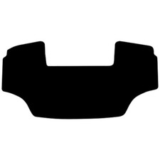 Fußmatte velours schwarz