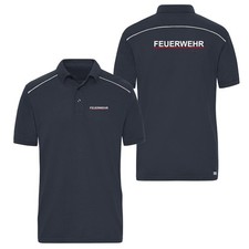 Poloshirt Reflect Feuerwehr