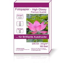 100 Blatt DIN A4 260g/m²