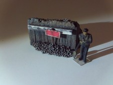 HO, 1/87  Prellbock ,  Holz