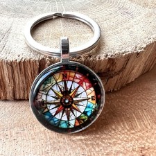 Schlüsselanhänger Kompass -