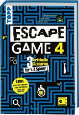 Escape Game 4 CRIME von Rémi Prieur (2020, Gebundene Ausgabe), NEU, ungenutzt