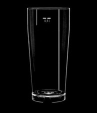 Kunststoff mehrwegbecher - 0,5l,