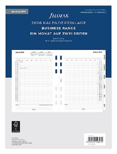 Filofax 68544 monatsplaner - filofax, 26-68544