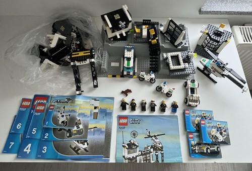 Lego city polizeistation 7237 - polizeistation,