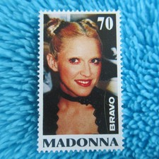 MADONNA  Briefmarke  Stamp    BRAVO