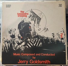 THE CASSANDRA CROSSING (JERRY GOLDSMITH) LP ORIGINAL SOUNDTRACK