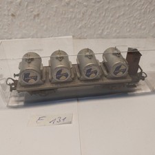 E131 Tankwagen 1:87 H0 grau Behälterwagen DC Waggon Güterwagen 2A 