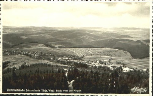 Meuselbach thuer wald x 1956 - wald,