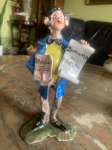 Porzellan figur der lehrer - porzellan,