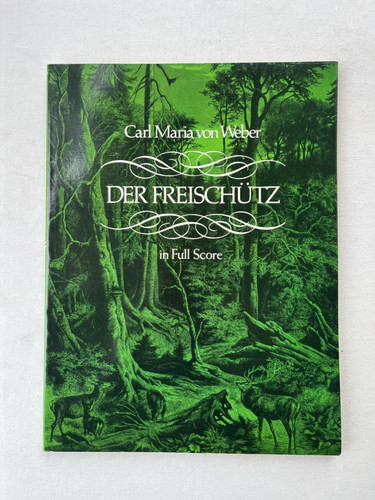 Noten weber der freischütz - noten.,