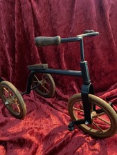 Antikes Unikat Dreirad für Puppen oder Teddys