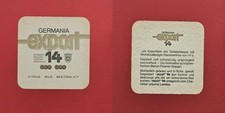 Germania export 14 Kernig-Mild-Bekömmlich Brauerei Bierdeckel Bier