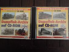 Dampflok-Archiv Teil I und II, GeraNova, 2 CD's