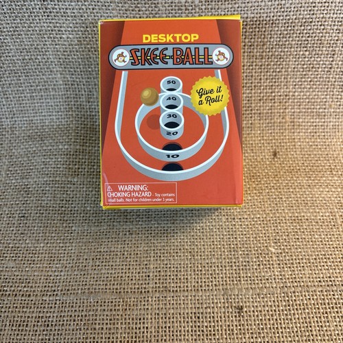 Desktop skeeball game - skeeball, mini
