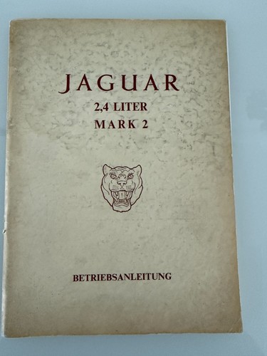 Original jaguar mk2 litre - original,