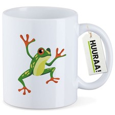 Kaffeetasse Frosch Comic
