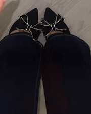 Geile  schwarze Schuhe, aus