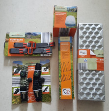 NEU ♥ ADVENTURIDGE Camping Lampe Survival Armband Gurtband Binder Set Sitzkissen