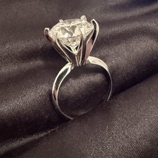 Echter Diamant Ring  6 Karat