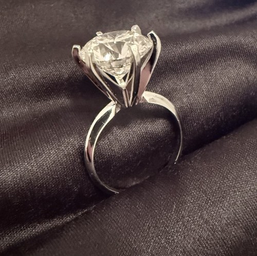 Echter diamant ring - , 6