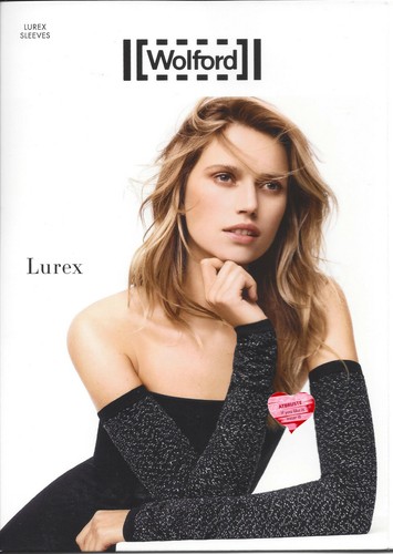 Wolford lurex sleeves - s,