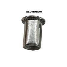 Blindnietmuttern Alu Flachkopf Aluminium M4 M5 M6 M8 Nietmutter Einnietmuttern