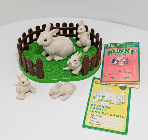 Vintage hase meiner tasche - in,