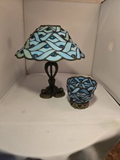Party Lite Lampe Teelicht In Tiffany Look