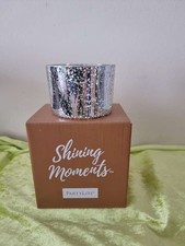 Partylite Maxi Teelichthalter Celestial Mercury Glass NEU mit OVP