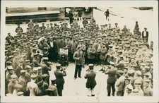 Ansichtskarte Prisoner of War Dorchester ?? Feb. 1917 Musikkapelle  (Nr.9479)