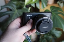 Nikon 1 J1 camera in black