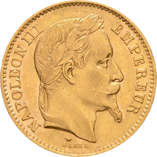 Goldmünze franc gold - franc,
