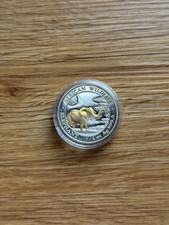 1 Oz 999 Silber Münze 31,1g Mit Gold Applikation Somalia Elephant 2019