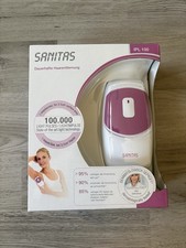 Sanitas IPL 100 Dauerhafte Haarentfernung weiß rosa
