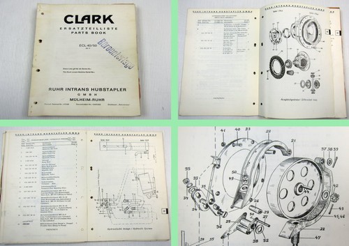 Clark ecl40 ecl50 gabelstapler - ecl40,