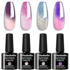 UV Nagellack Thermo Set 4